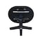 International Concepts 36 in. Solid Wood Round Top Pedestal Table with 12 in. Leaf - 36.1 in.High - Dining Height in Black K46-36RXT-23B-36 - alternate 6